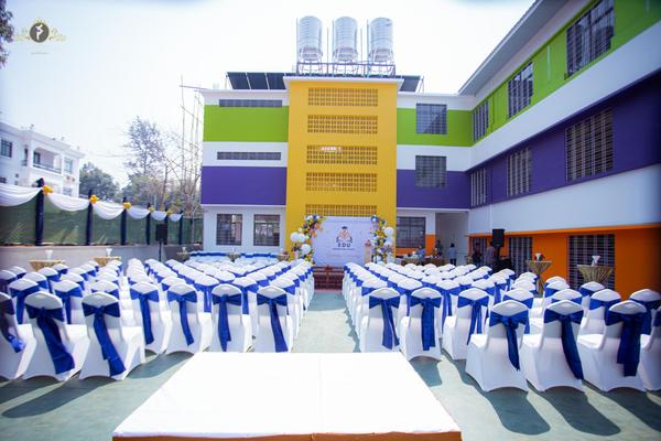 Guests, staff and families at the school opening ceremony, photo 6